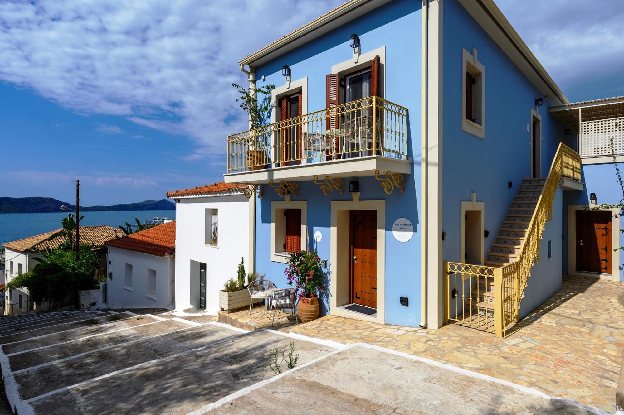 Aparthotel Blue Sky House Pylos Exterior foto